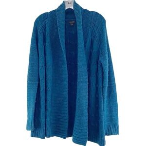 Talbots Knit Wool Cardigan Women Size Medium